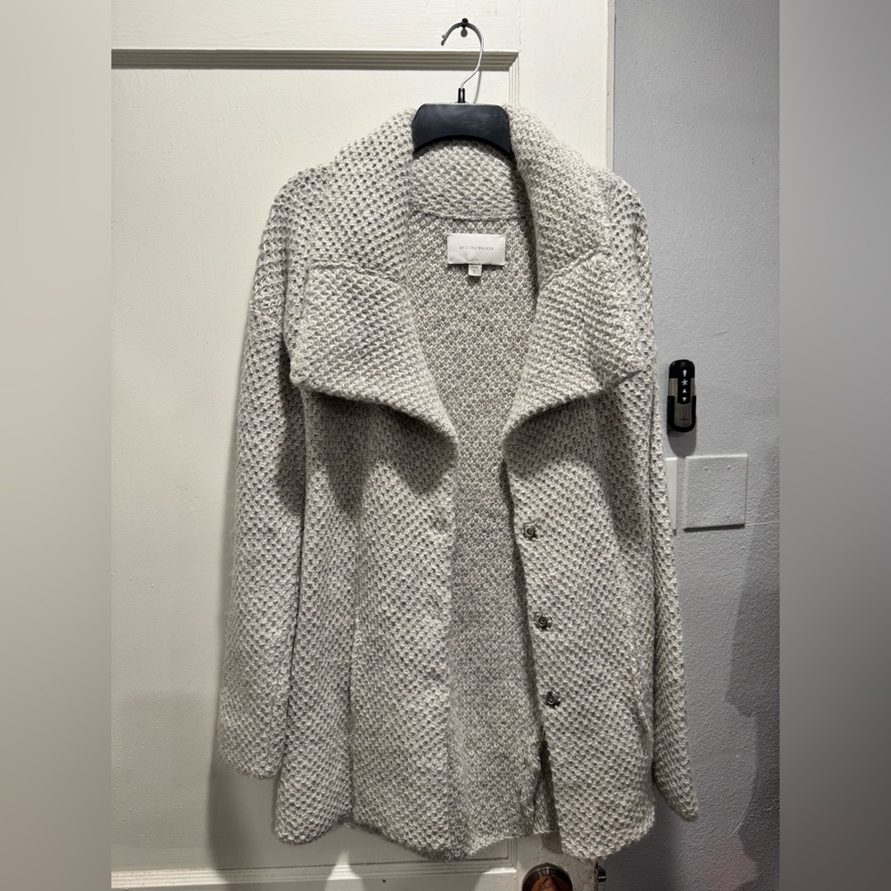 Brochu Walker Cream Knit Cardigan